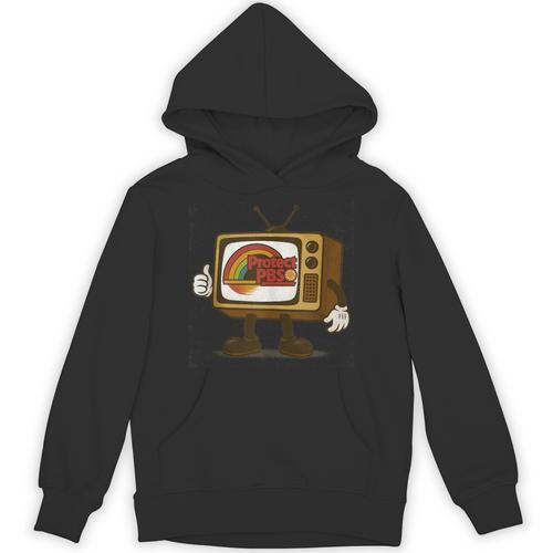 Protect PBS 80s Nostalgia Television Shirt Unisex Hoodie - Figerry