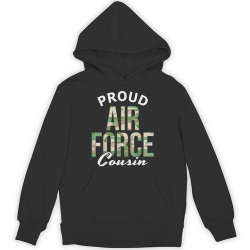 Proud Air Force Cousin Deployment Homecoming Graduation Unisex Hoodie - Best Gift Smart