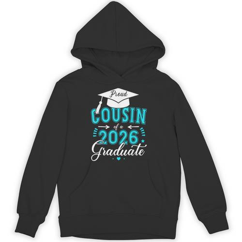 Proud Cousin Of a Class Of 2026 Graduate For Graduation Unisex Hoodie - Best Gift Smart