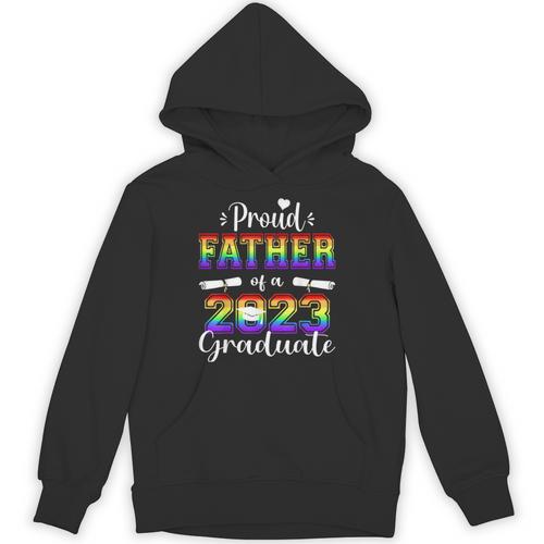 Proud Father Of 2023 Graduate Class 2023 Graduation Family Unisex Hoodie - Best Gift Smart