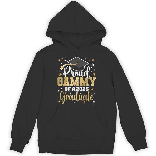 Proud Gammy Of A Class Of 2025 Graduate Senior Graduation Unisex Hoodie - Best Gift Smart