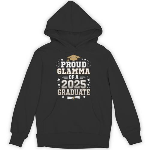 Proud Glamma Of A Class Of 2025 Graduate Senior Graduation Unisex Hoodie - Best Gift Smart