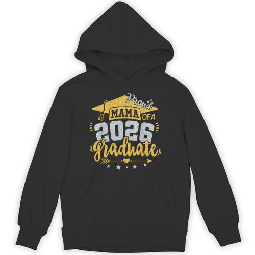 Proud Mama Of A 2026 Graduate Grad Senior Graduation Unisex Hoodie - Best Gift Smart