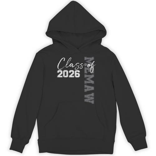 Proud Memaw Of A Class Of 2026 Graduate Senior 26 Graduation Unisex Hoodie - Best Gift Smart