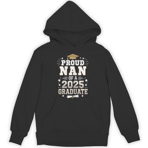 Proud Nan Of A Class Of 2025 Graduate Senior Graduation Unisex Hoodie - Best Gift Smart