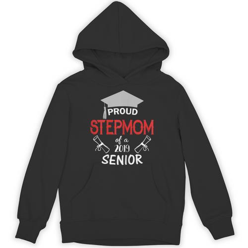 Proud Stepmom Of a 2019 Senior Graduation Family Unisex Hoodie - Best Gift Smart