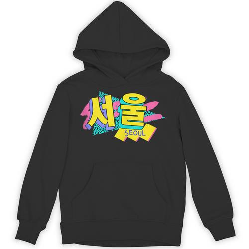 Rad Retro Seoul 90s Style Vintage South Korea 90s Nostalgia Unisex Hoodie - Figerry