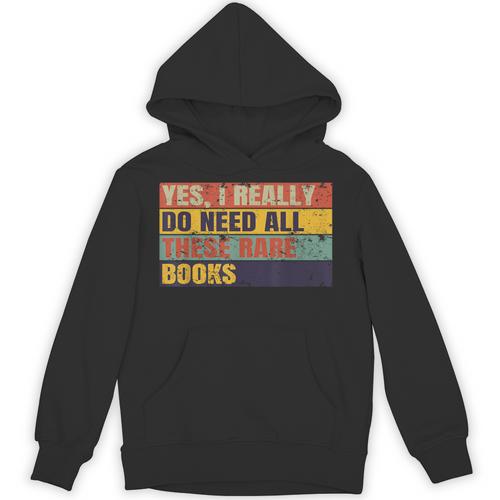Rare Book Collector Antiquarian Antique Books Collecting Unisex Hoodie - Bookorys