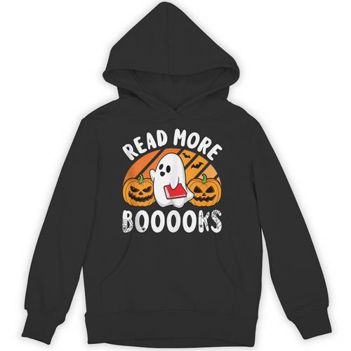 Read More Books Teacher Halloween Men Women Unisex Hoodie - Bookorys