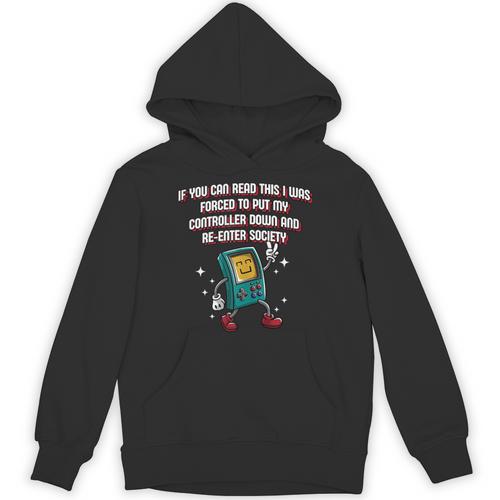 If You Can Read This Gamer Humor Gaming Introvert Unisex Hoodie - Raresse