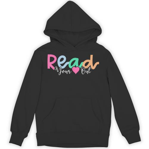 Read Your Heart Out Reading Librarian Book Across America Unisex Hoodie - Bookorys CA