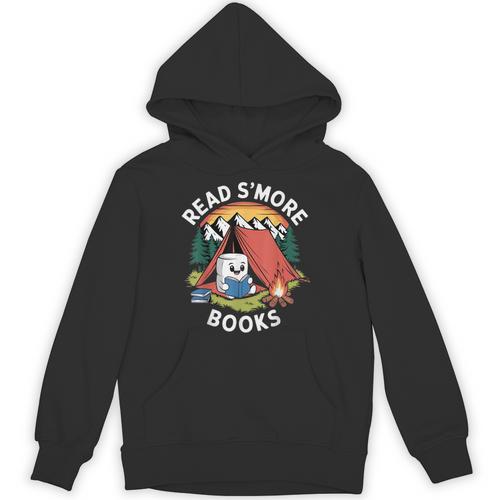 Read S'More Books Reading Camping Smores Kawaii S'Mores Unisex Hoodie - Bookorys