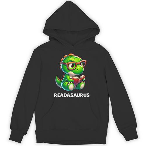 Readasaurus Reading Dinosaur Book Reader Bookworm Unisex Hoodie - Bookorys DE