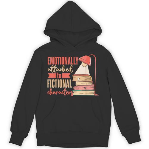 Reader Bookworm Fictional Character Reading Introvert Unisex Hoodie - Raresse