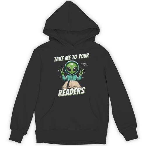 Take Me To Your Readers Across America Read More Books Unisex Hoodie - Bookorys