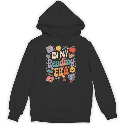 In My Reading Era Books Lovers Men Women Kids Unisex Hoodie - Bookorys