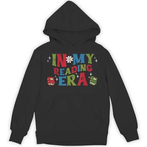 In My Reading Era Read Book Librarian Teacher Men Women Kids Unisex Hoodie - Bookorys DE
