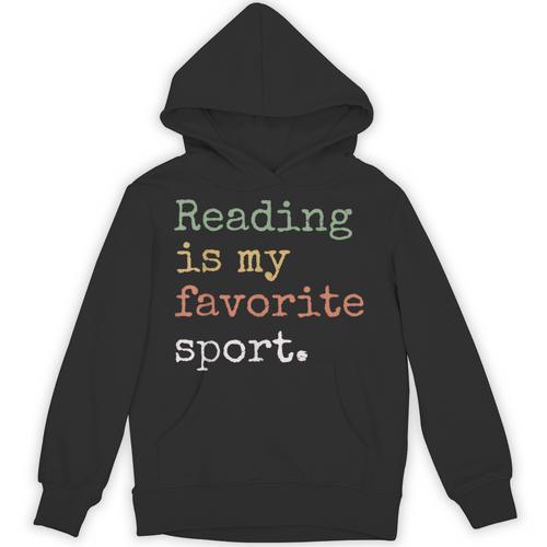 Reading Is My Favorite Sport Book Lovers Man Woman Unisex Hoodie - Bookorys UK