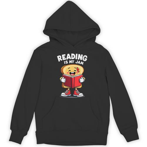 Reading Is My Jam I Love To Read Books Unisex Hoodie - Bookorys CA