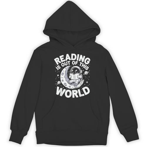 Reading Is Out Of This World Space Books Lover Unisex Hoodie - Bookorys AU