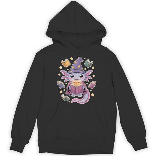 ReadsALOTL Cute Axolotl Book Lover Unisex Hoodie - Bookorys