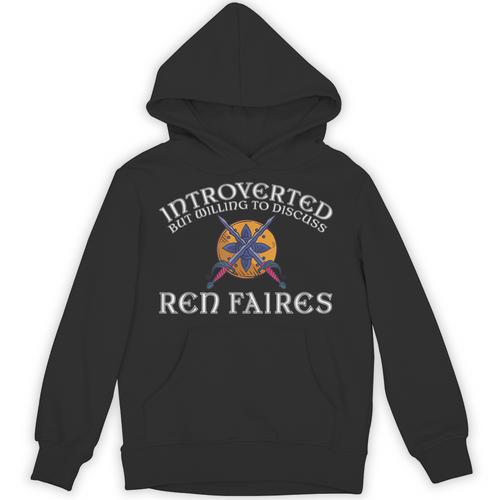 Renaissance Festival Introvert Medieval Ren Faire Unisex Hoodie - Raresse