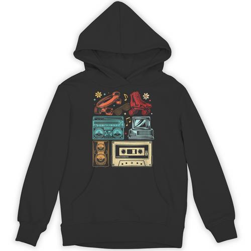 Retro Cassette 70s 80s 90s Music Vintage Party Nostalgia Unisex Hoodie - Figerry