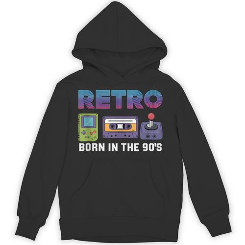 Retro Gaming Nostalgia Tee Perfect For 90s Lovers Unisex Hoodie - Figerry