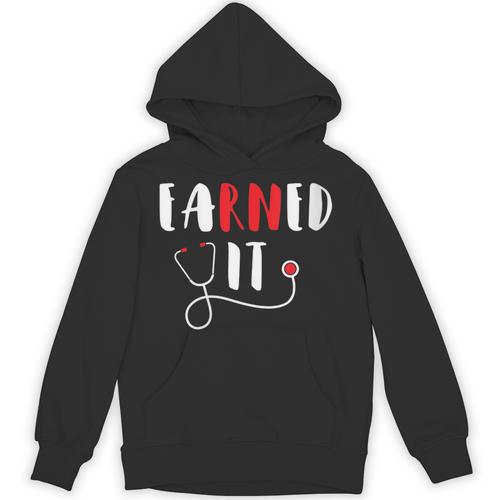 RN Nursing Student Graduation EaRNed It Unisex Hoodie - Best Gift Smart