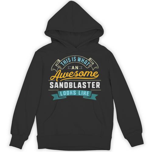 Sandblaster Shirt Awesome Job Occupation Graduation Unisex Hoodie - Best Gift Smart