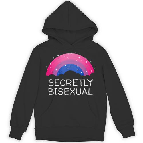 Secretly Bisexual Bi Introvert Bi Pride Antisocial LGBTQ Unisex Hoodie - Raresse