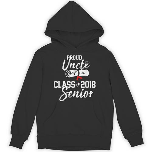 Senior 2018 Graduate Shirt Graduation College Retro Style Unisex Hoodie - Best Gift Smart