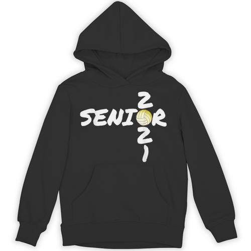 Senior 2021 Volleyball Graduation Shirt Unisex Hoodie - Best Gift Smart