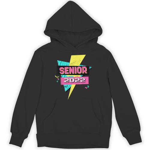 Senior 2022 Graduation Class Of 2022 Retro 90's Graduation Unisex Hoodie - Best Gift Smart