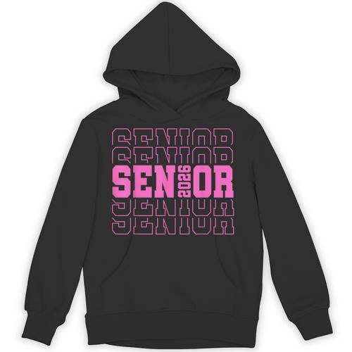 Senior 2026 Class Of 2026 Boys Girls Matching Graduation Unisex Hoodie - Best Gift Smart