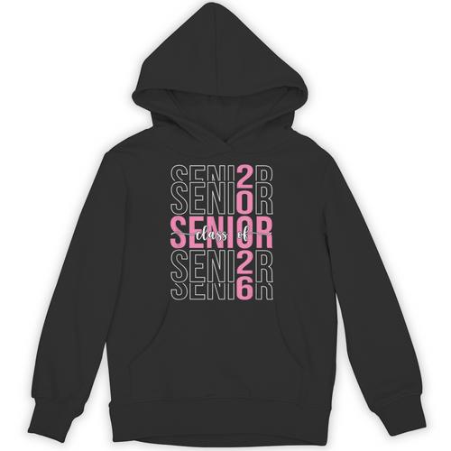 Senior 2026 Class Of 2026 Seniors Graduation 2026 Girl Women Unisex Hoodie - Best Gift Smart