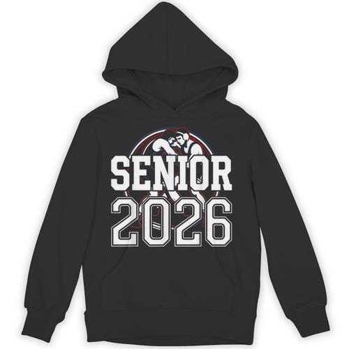 Senior 2026 Wrestling Class Of 2026 Wrestler Graduation Unisex Hoodie - Best Gift Smart