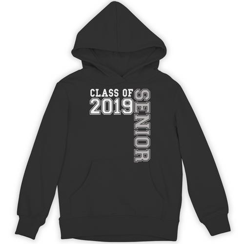 Senior Class Of 2019 19 Shirt High School Graduation Unisex Hoodie - Best Gift Smart