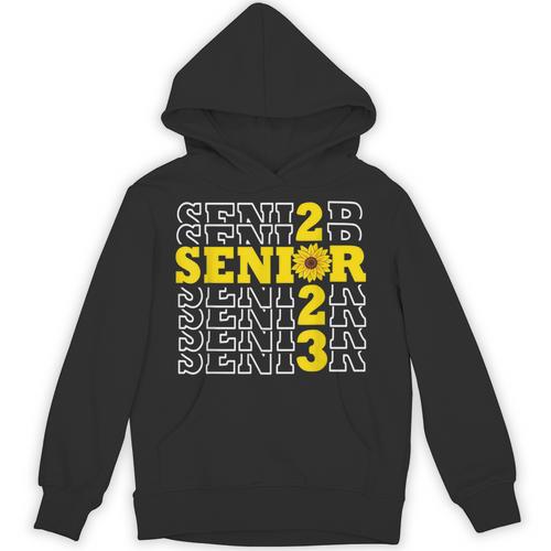 Senior Class Of 2023 Sunflower Graduation Seniors 23 Unisex Hoodie - Best Gift Smart