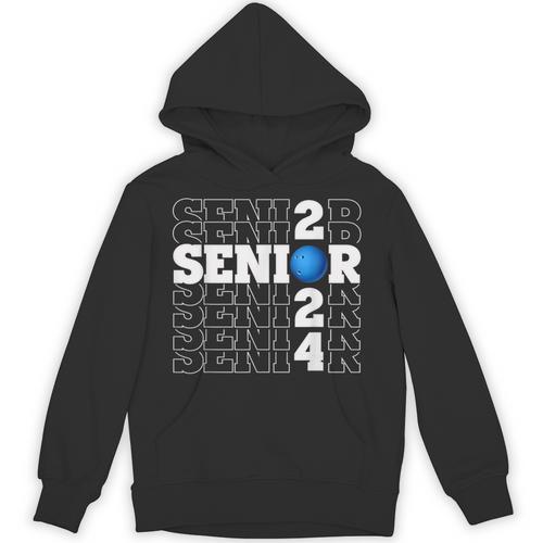 Senior Class Of 2024 Bowling First Day Of School Graduation Unisex Hoodie - Best Gift Smart