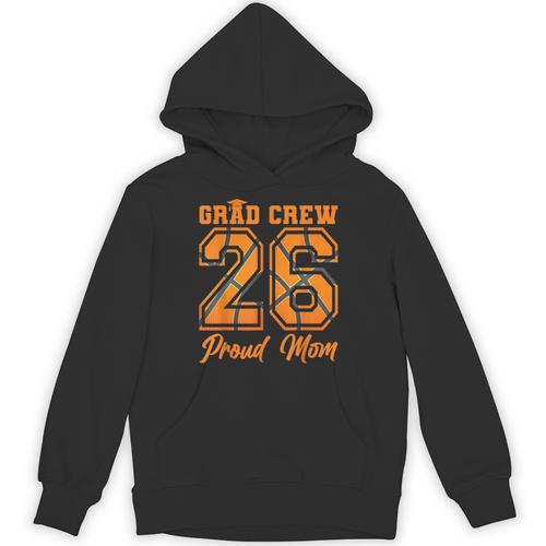 Senior Mom Class Of 2026 Basketball Mom Graduation Unisex Hoodie - Best Gift Smart