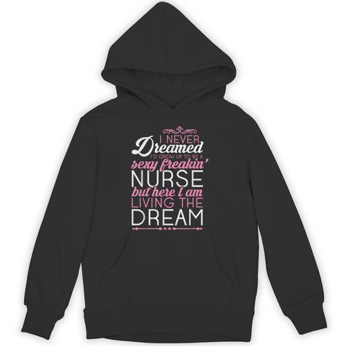 Sexy Freakin' Nurse Nursing T Shirt For RN Graduation Unisex Hoodie - Best Gift Smart