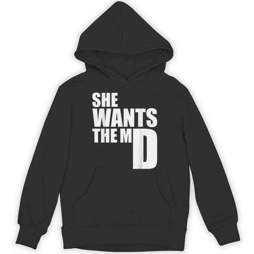 She Wants The MD Shirt Medical Graduation Doctor Unisex Hoodie - Best Gift Smart