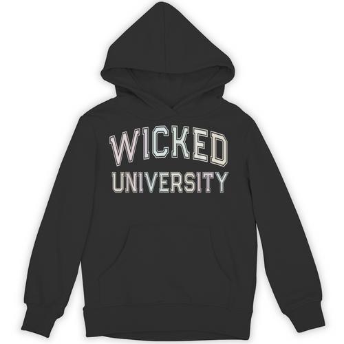 Silly WICKED UNIVERSITY Introvert Salem 1692 Senior 2025 Unisex Hoodie - Raresse