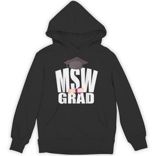 Social Work MSW Graduation Masters Degree Worker 2020 Unisex Hoodie - Best Gift Smart