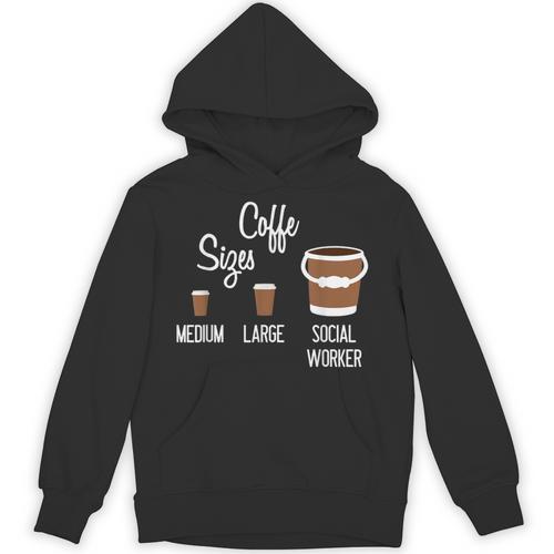 Social Work s Coffee Graduation Social Worker Unisex Hoodie - Best Gift Smart