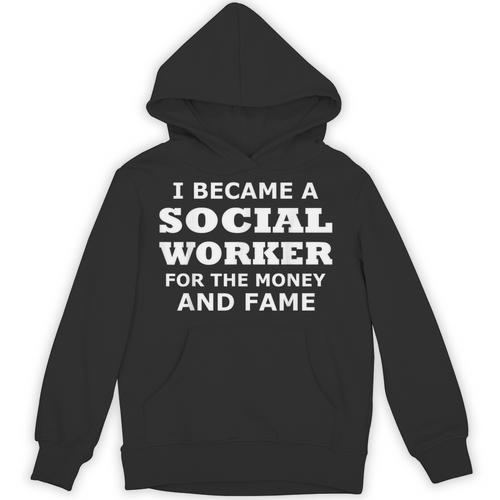 Social Worker Graduation Men Women Social Worker Unisex Hoodie - Best Gift Smart