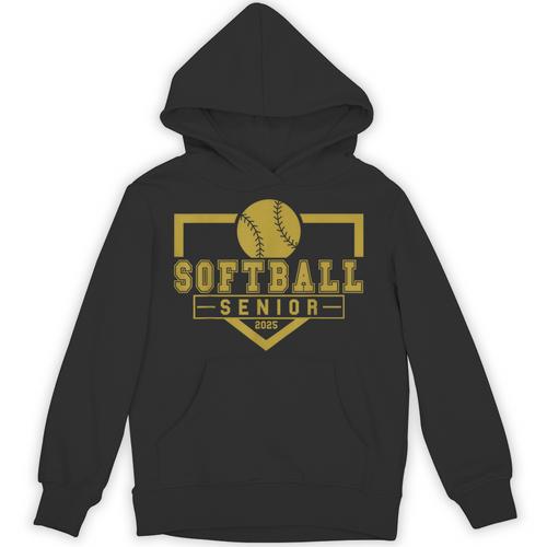 Softball Senior Night Softball Senior 2025 Graduation 20 Unisex Hoodie - Best Gift Smart