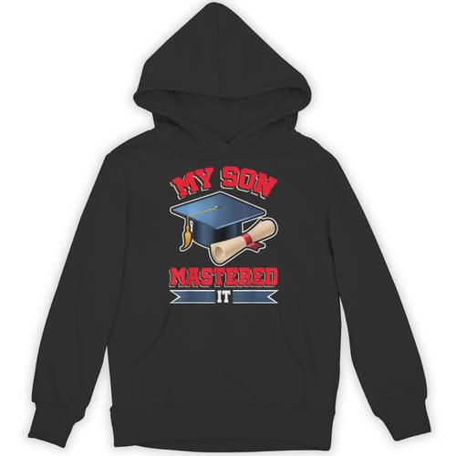 My Son Mastered It Shirt Masters Tee Graduate Graduation Unisex Hoodie - Best Gift Smart
