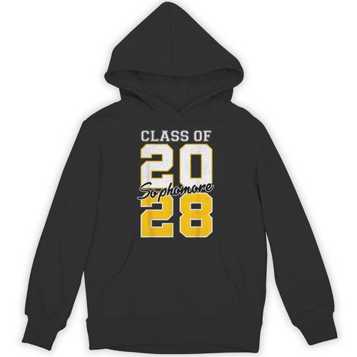 Sophomore 2028 Class Of 2028 Graduation 2028 10th Grade Unisex Hoodie - Best Gift Smart